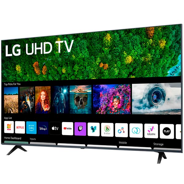 LG – Smart TV LED de 55” Serie UQ80 Ultra HD 4K – Compraderas