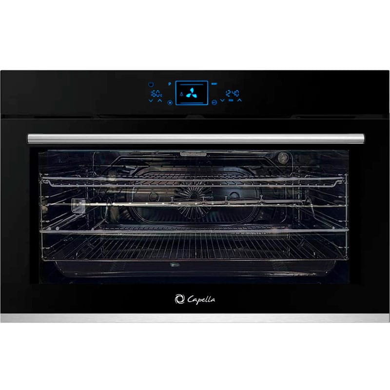 Capella – Horno de Empotrar Eléctrico de 90 cm Vidrio Negro