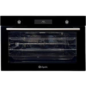Capella – Horno de Empotrar a GAS Vidrio Negro de 90 cm