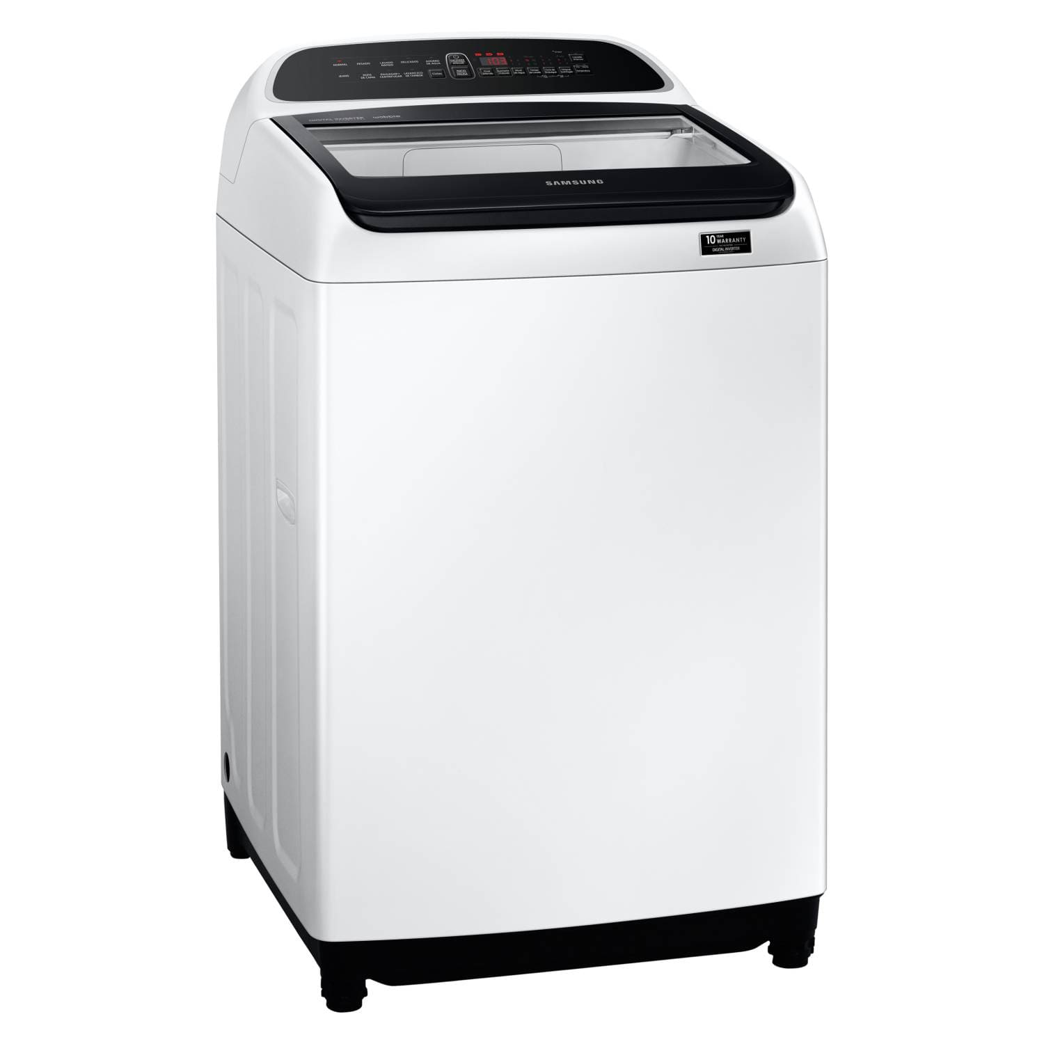 Samsung - Lavadora Wobble WA15T5260 Digital Inverter 15 kg Blanca