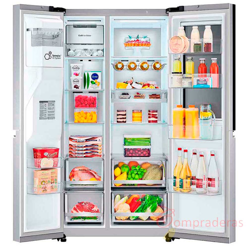 LG – Refrigerador Side by Side InstaView GS66SXN 25 Pies Inox - Imagen 7