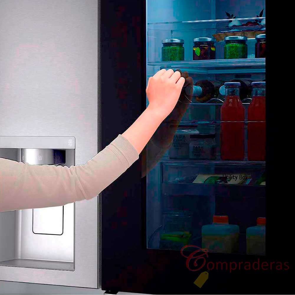 LG – Refrigerador Side by Side InstaView GS66SXN 25 Pies Inox - Imagen 5