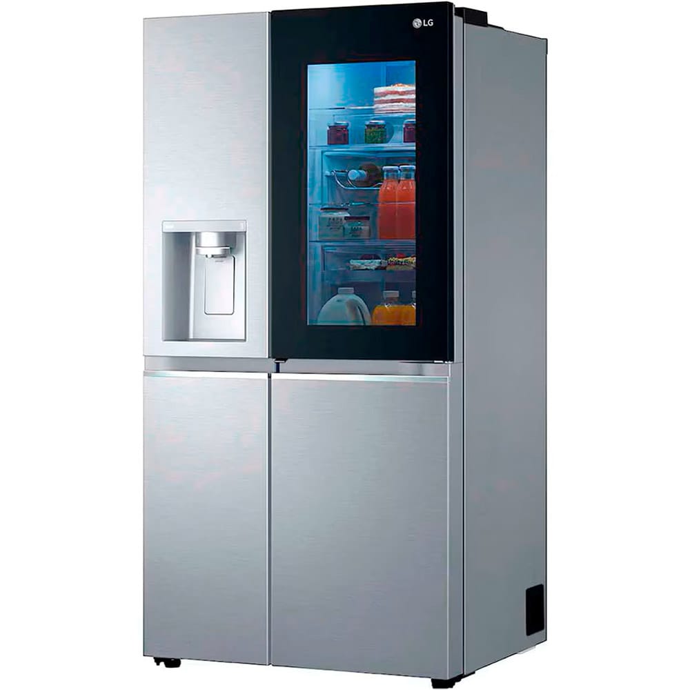 LG – Refrigerador Side by Side InstaView GS66SXN 25 Pies Inox