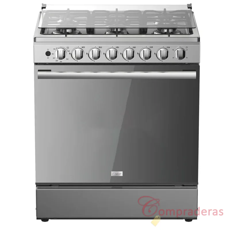 Oster – Cocina MICA306H 6 Hornallas Inox - Imagen 2
